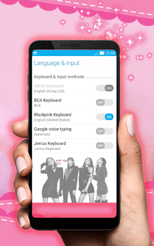BLACKPINK Keyboard Theme Screenshot 2
