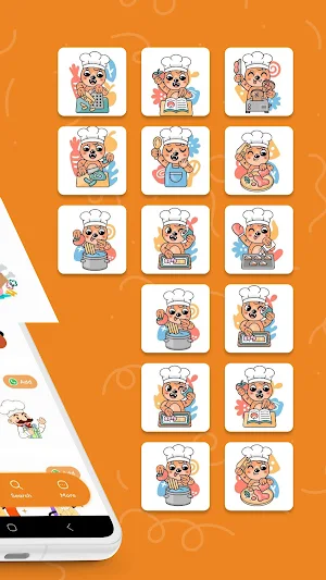 Cooking Sickers Screenshot 2
