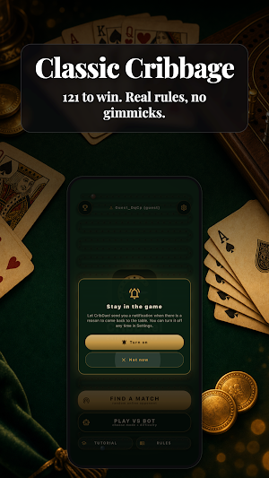 CribDuel: Cribbage 1v1 Screenshot 1