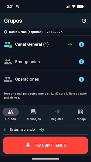 Constellations PTT Screenshot 0