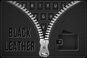 Black Leather Keyboard Screenshot 0