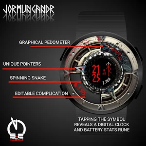 Jormungandr Watchface Screenshot 1