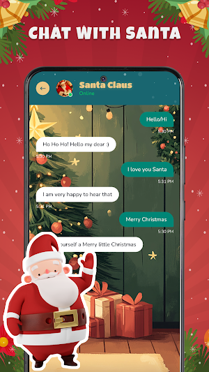 Prank Video Call Santa Claus Screenshot 1