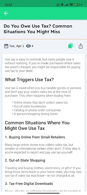 TaxMate USA Screenshot 3