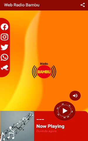 Web Rádio Bambu Screenshot 1