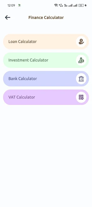 LoanCash - EMI Loan Calculator Screenshot 2