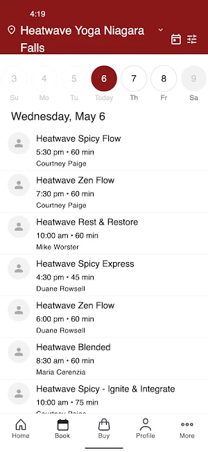 Heatwave Yoga screenshot 2