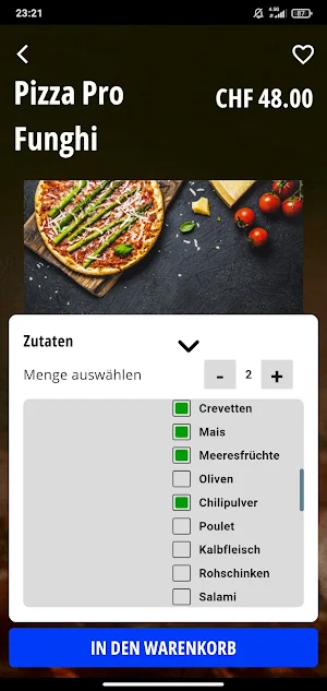 Subito Restaurant in Mellingen Screenshot 1