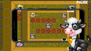 Push Block : Help Cow Escape Screenshot 1