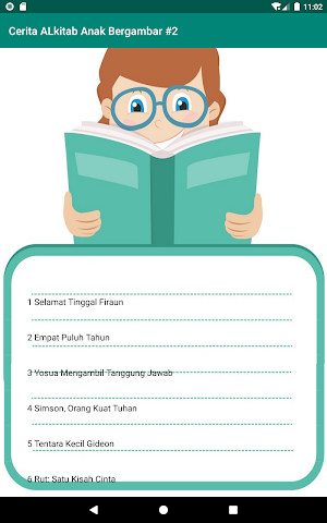 Cerita Alkitab Anak Bergambar (Bagian 2) Screenshot 0