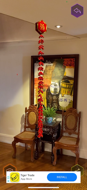 AR Firecracker CNY Celebration Screenshot 2