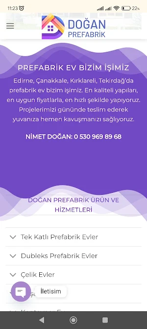 Doğan Prefabrik Screenshot 2