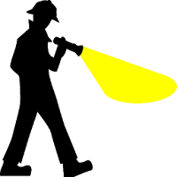 LED flashlight,off untouched