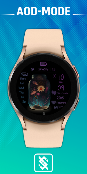 BFF49 - Neon Art Flower in Jar Screenshot 1
