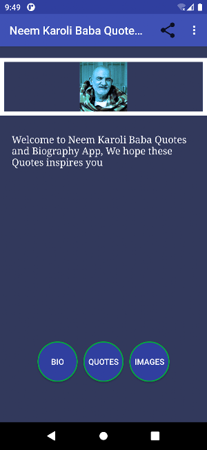 Neem Karoli Baba Quotes & Bio Screenshot 0