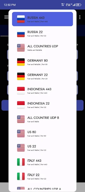DKARL PRO TUNNEL - Secure VPN Screenshot 1