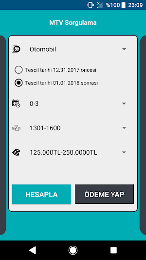 MTV Hesaplama ve Ödeme 2022 Screenshot 3