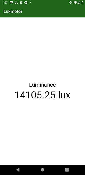 Luxmeter - brightness of light Screenshot 2