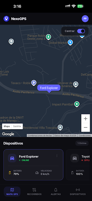 NEXO GPS Screenshot 0