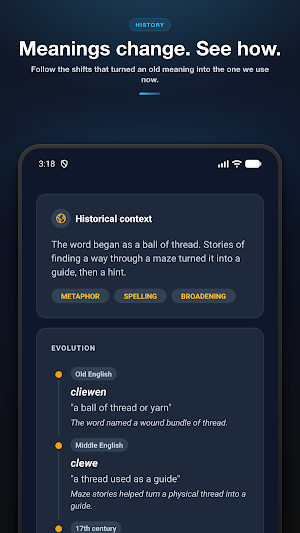 Etymology: Word Origins Screenshot 2