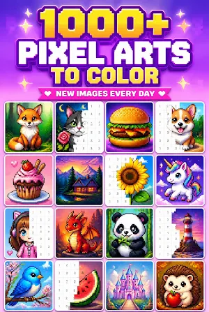 InfinitePixel: Color by Number Screenshot 2