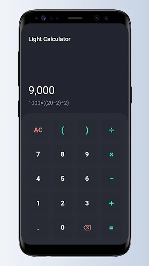 Calculator - Dark Mode Screenshot 0