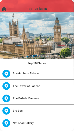 London Hotel Booking Screenshot 2