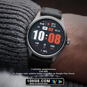 Watch face 10h08.com #145 Screenshot 1
