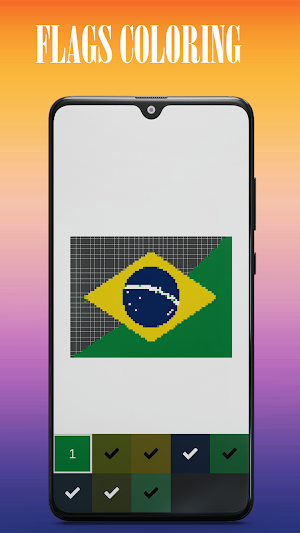 Flag Colouring -Flags Painting Screenshot 2