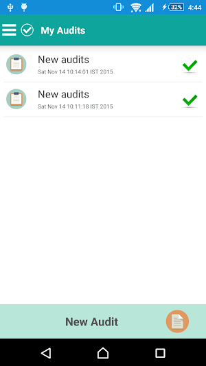AuditList Site Audit Checklist Screenshot 0