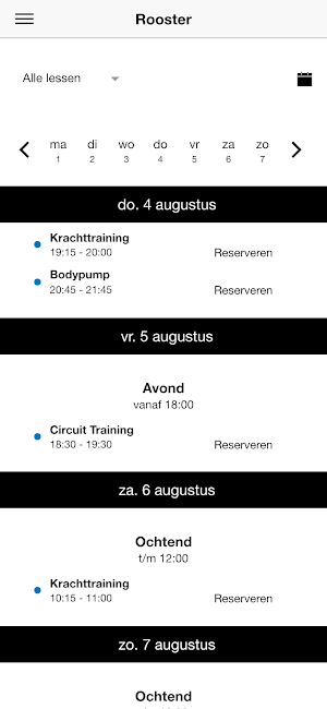Sportpaleis Club App Screenshot 2