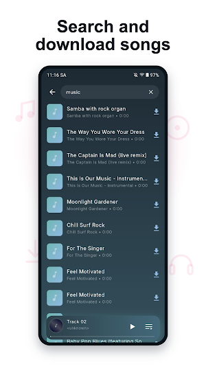 Music Downloader & Mp3 Player Screenshot 1