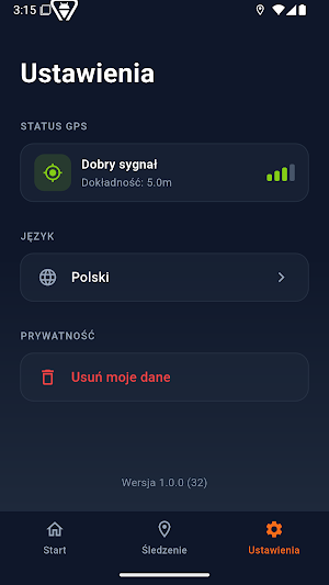 Poltrax Tracker Screenshot 0