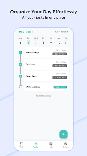 Todo -Tasks, Notes & Routine Screenshot 0