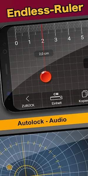 Measure App - Bubble Level, Clinometer, Protractor Screenshot 2