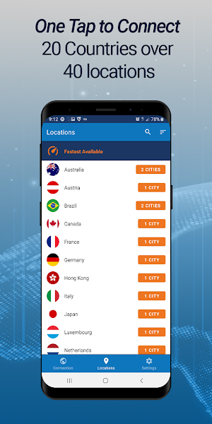 Internet Shield VPN by VIPRE Screenshot 1