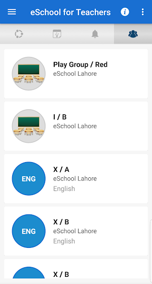 eSchool for Teachers Screenshot 3