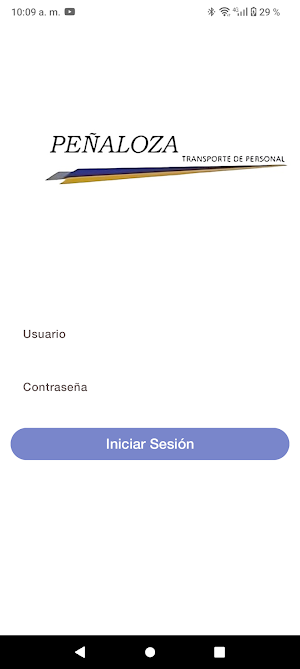 Peñaloza Usuario Screenshot 1