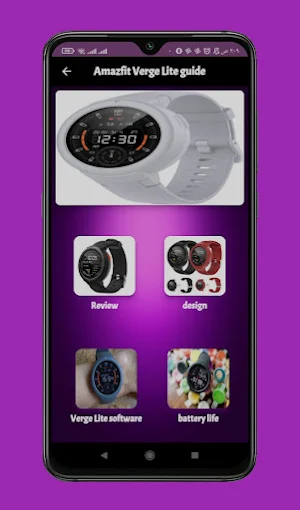 Amazfit Verge Lite guide Screenshot 0
