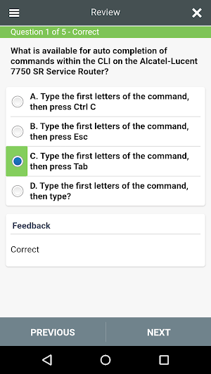 4A0-M05 All-in-One Exam Screenshot 3