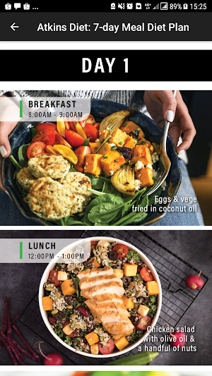 Atkins Diet: 7-Day Meal Diet P Screenshot 3