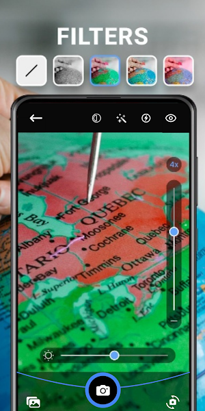 Magnifier plus - Magnifier Cam Screenshot 3