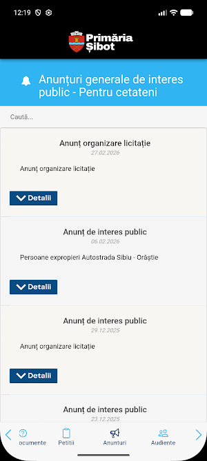 Șibot App Screenshot 3