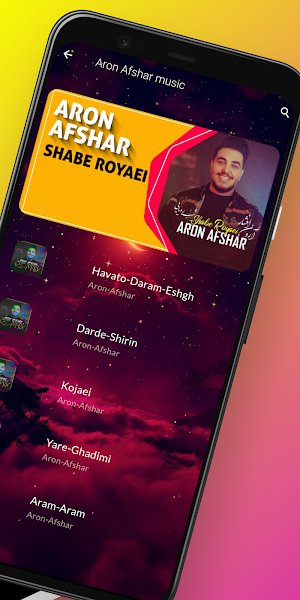 آهنگ  آرون افشار بدون اینترنت Screenshot 1