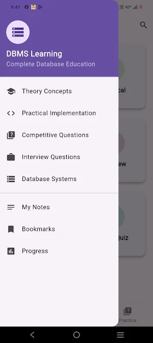 DBMS Master: Learn SQL, DB Screenshot 0