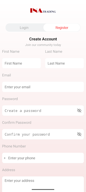 INA TRADING Screenshot 1
