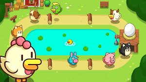 Merge Chicken - Idle Tycoon Screenshot 2