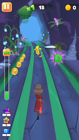 Granny Run 3D runner game Screenshot 0
