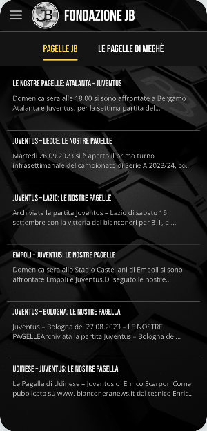 Fondazione Jdentità Bianconera Screenshot 3