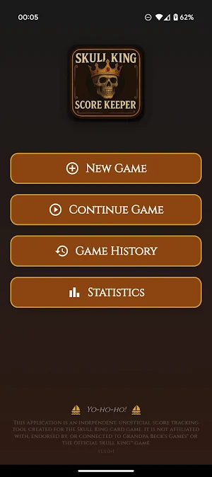 Skull King Score Keeper Screenshot 0